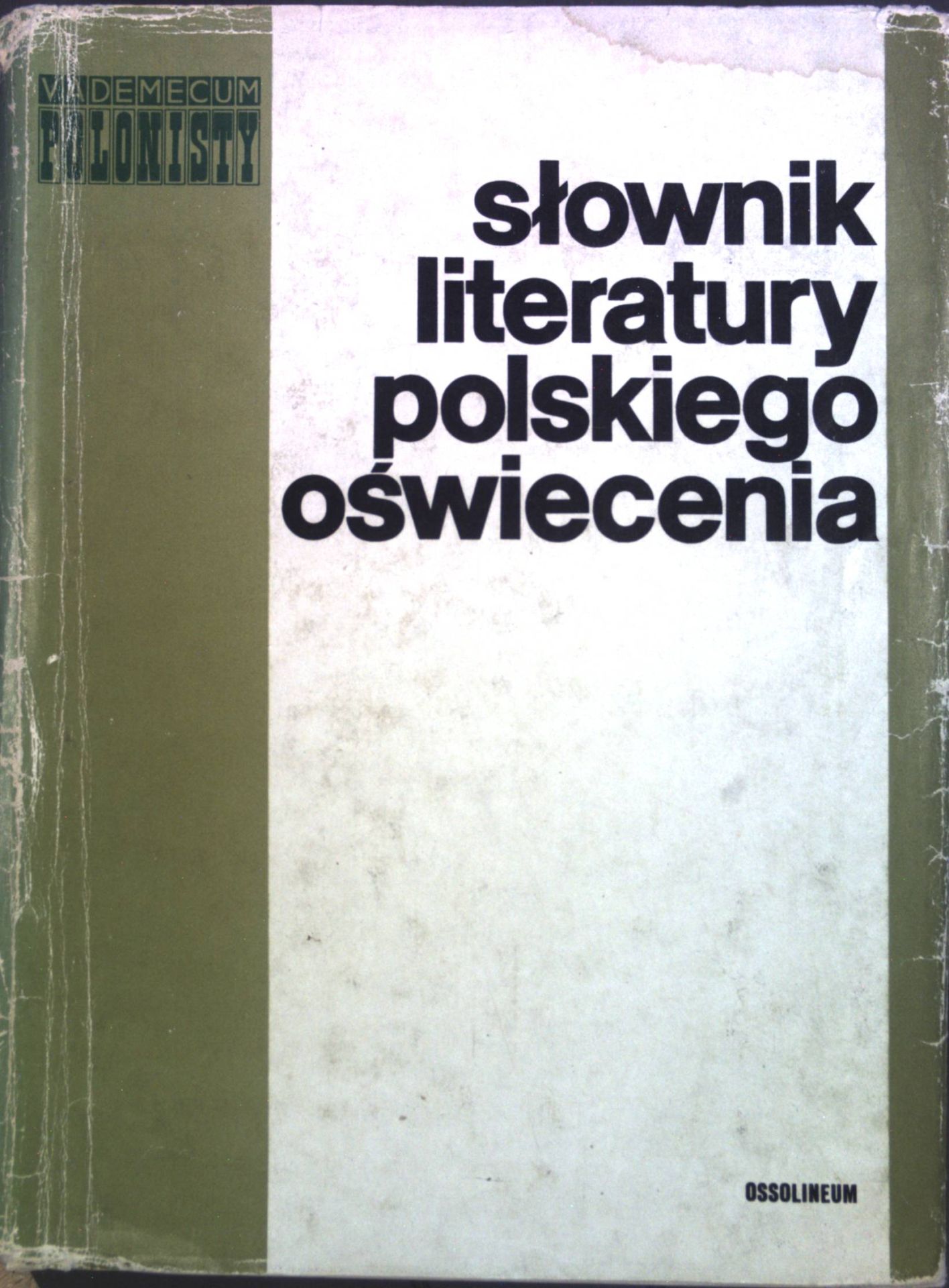 Slownik Literatury Polskiego Oswiecenia