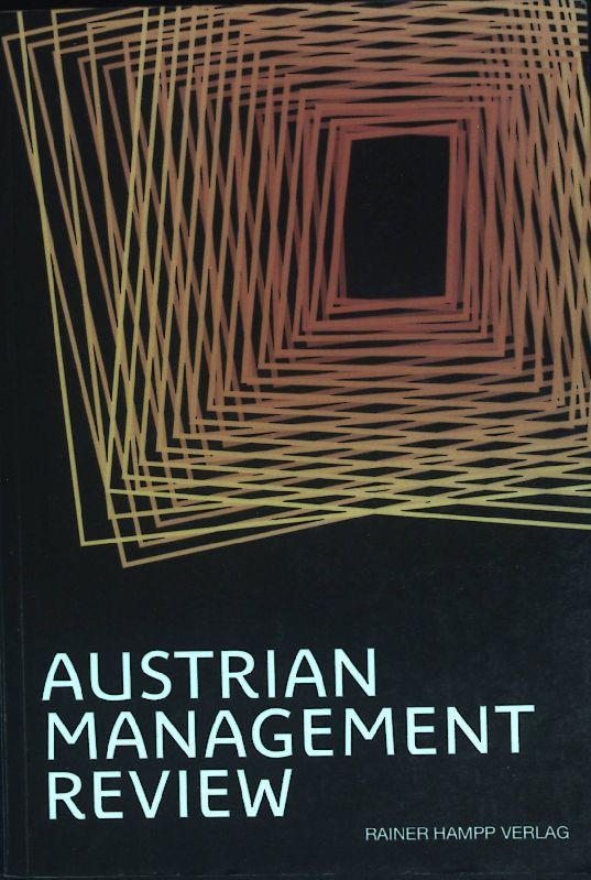 Austrian Management Review: Volume 1