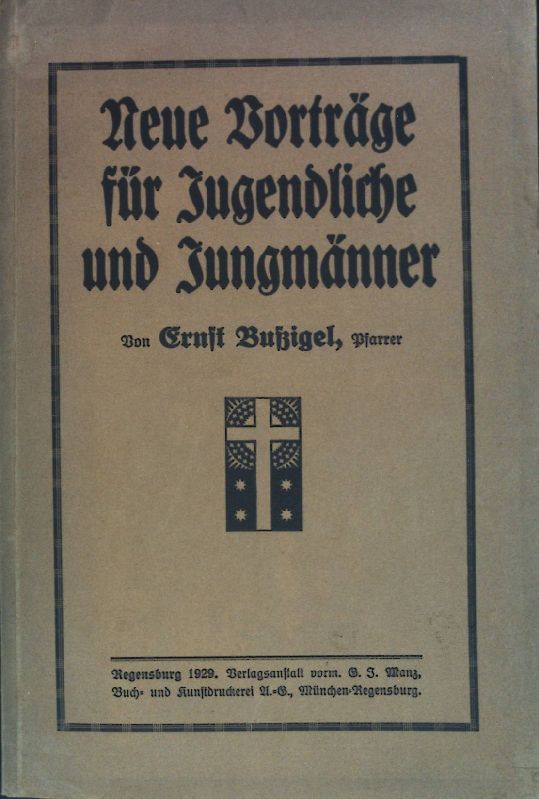 Neue Vorträge für Jugendliche und Jungmänner