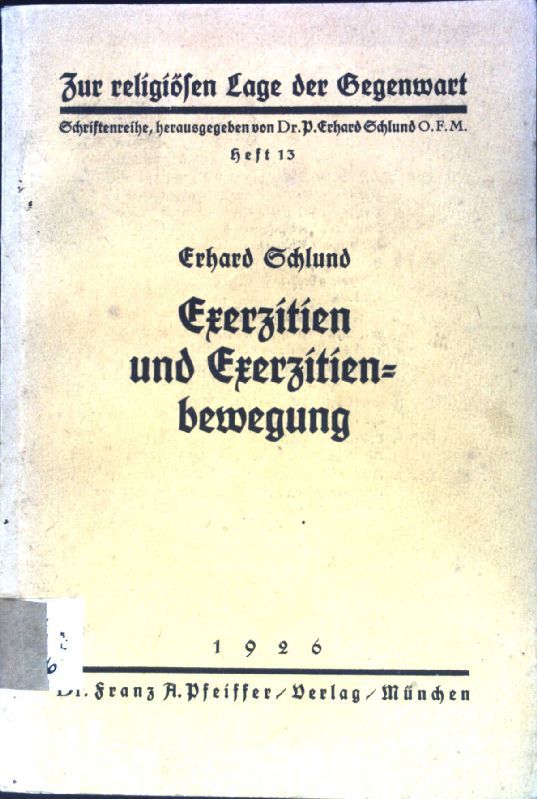 Exerzitien und Exerzitienbewegung