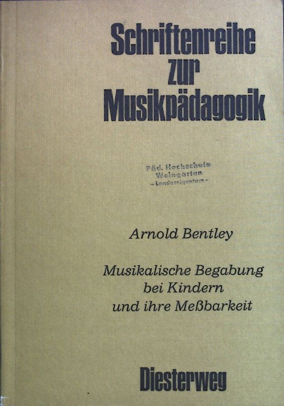 Musikalische Begabung bei Kindern und ihre Messbarkeit