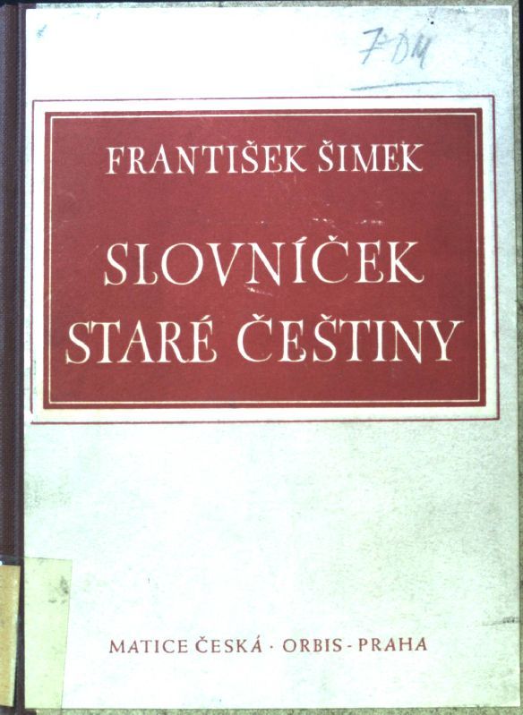 Slovnicek stare cestiny