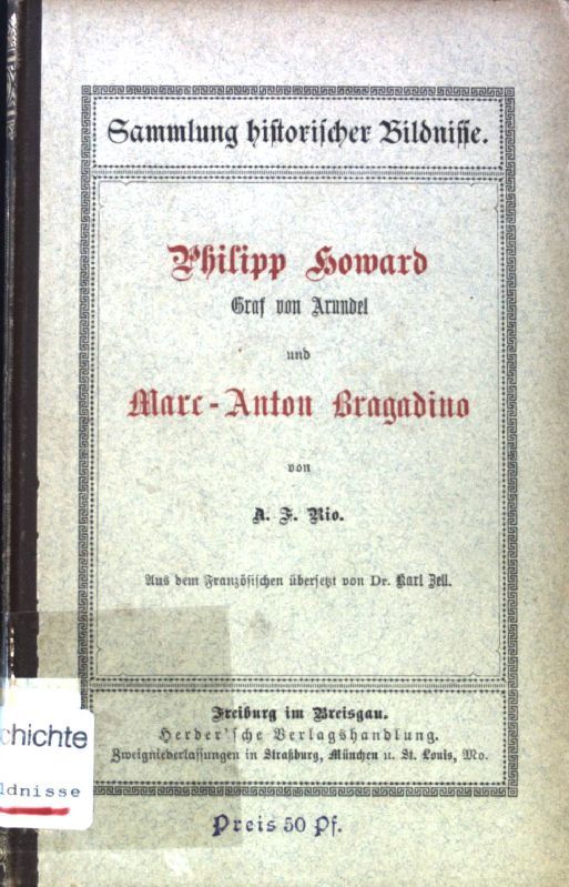 Philipp Howard Graf von Arundef und Marc-Anton Bragadino