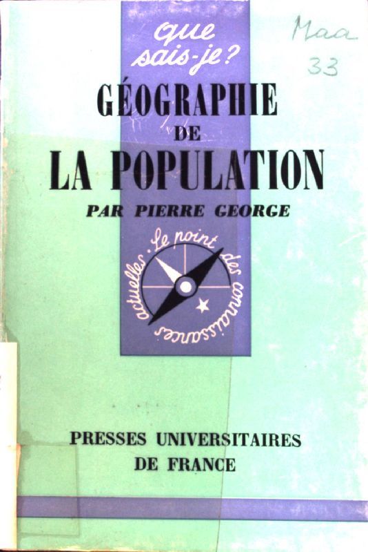Geographie de la population