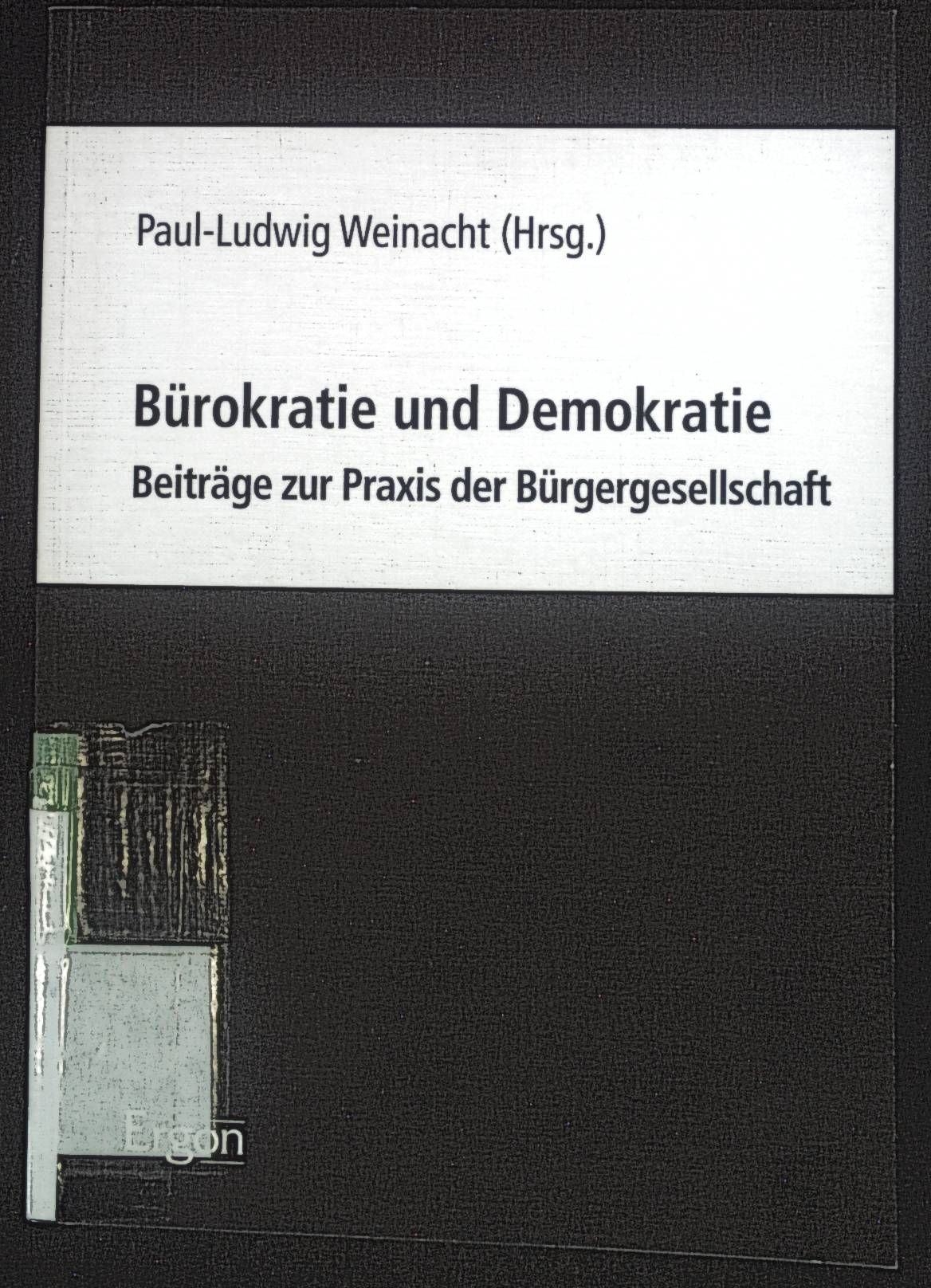 Bürokratie und Demokratie : Beiträge zur Praxis der Bürgergesellschaft