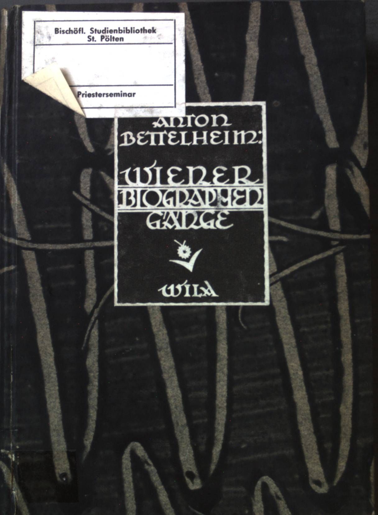 Anton Bettelheim - Wiener Biographengänge