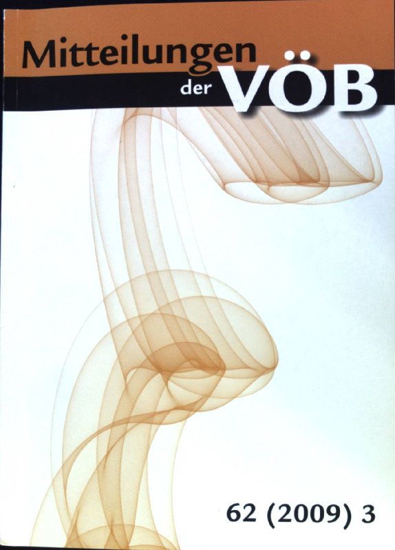 Das Personal der kaiserlichen Hofbibliothek im Spiegel des Wiener Hofkalenders 1711 - 1740. - in: Mitteilungen der VÖB