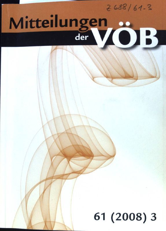 Alternativen der Bucherwerbung aus Bibliotheks- und Lieferantensicht. - in: Mitteilungen der VÖB
