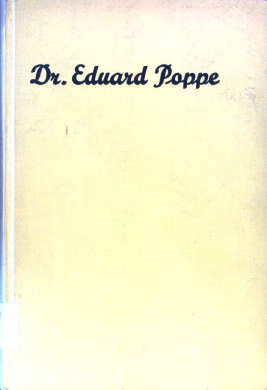 Dr. Eduard Johannes Maria Poppe
