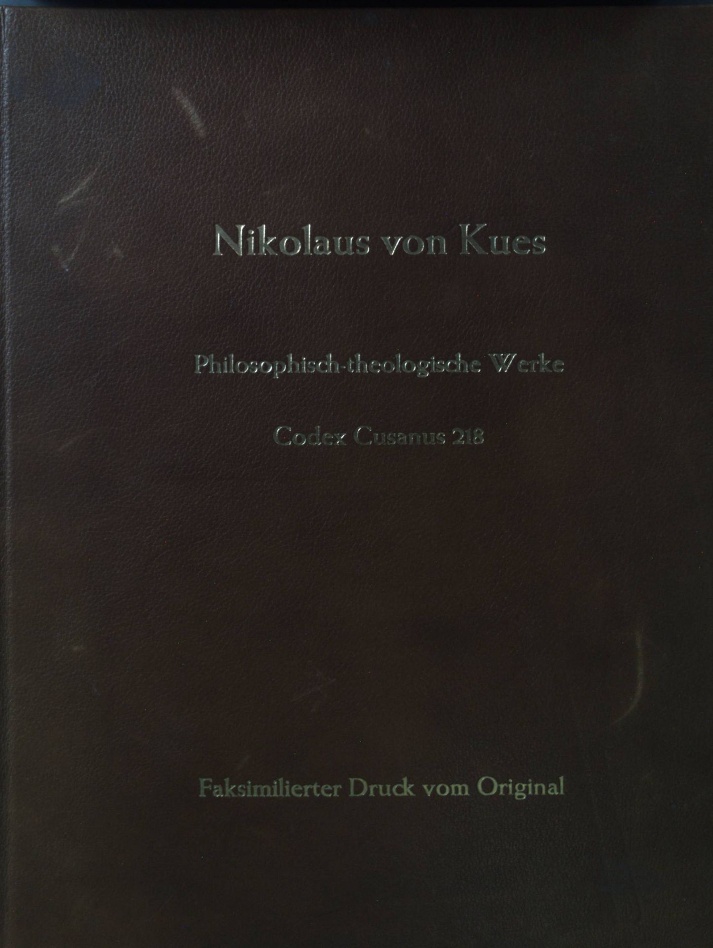 Philosophisch-theologische Werke