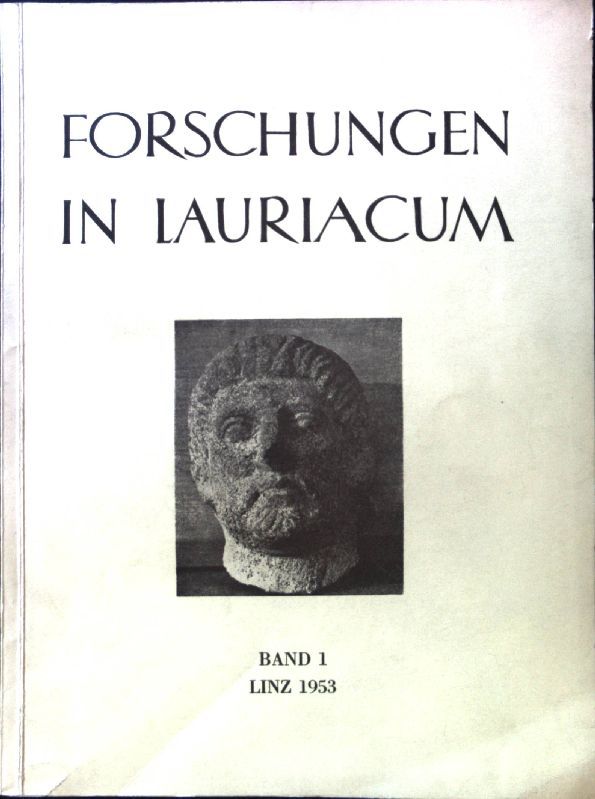 Die Versuchsgrabung des Jahres 1951. Forschungsberichte 1950 - 1951