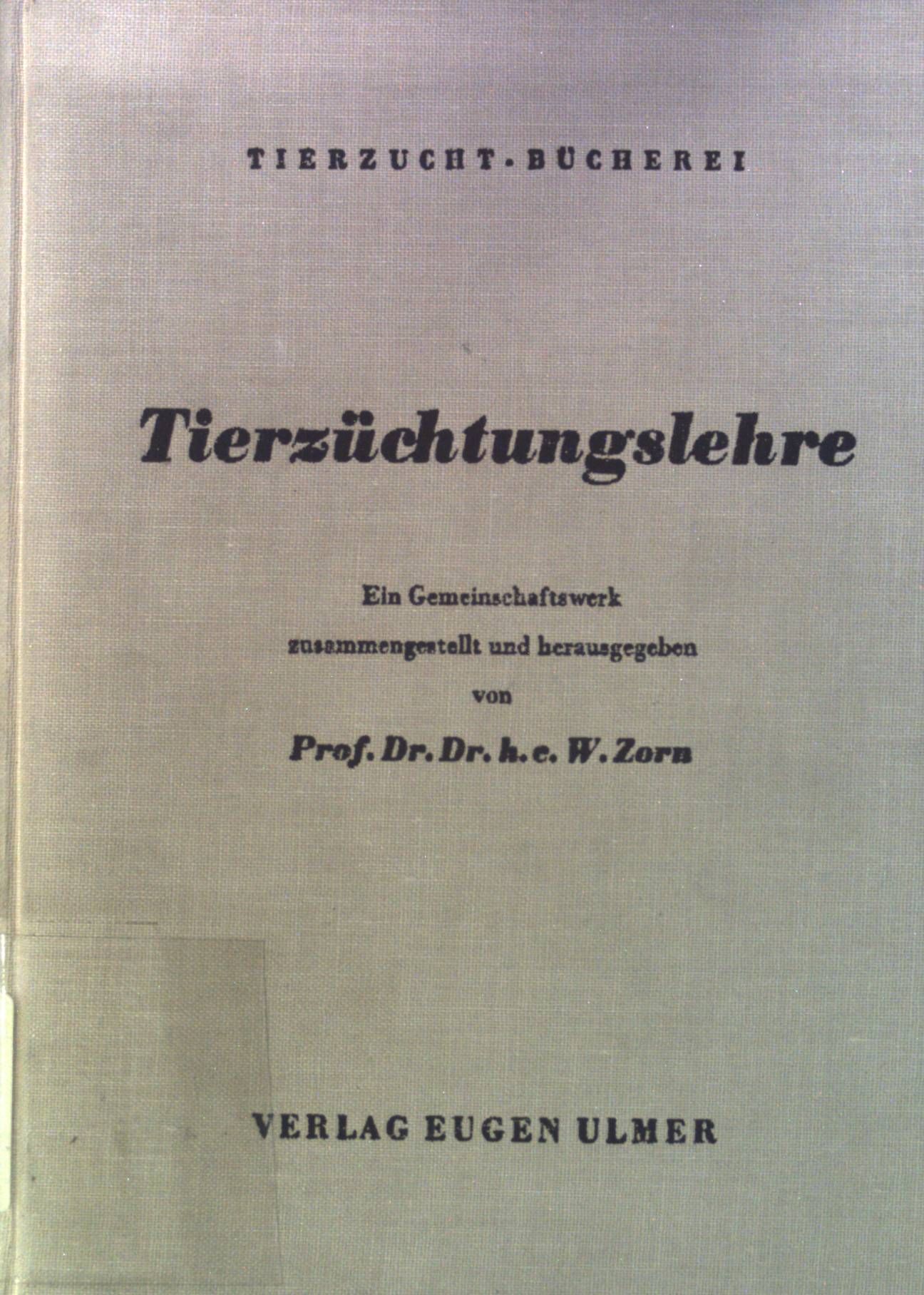 Tierzüchtungslehre