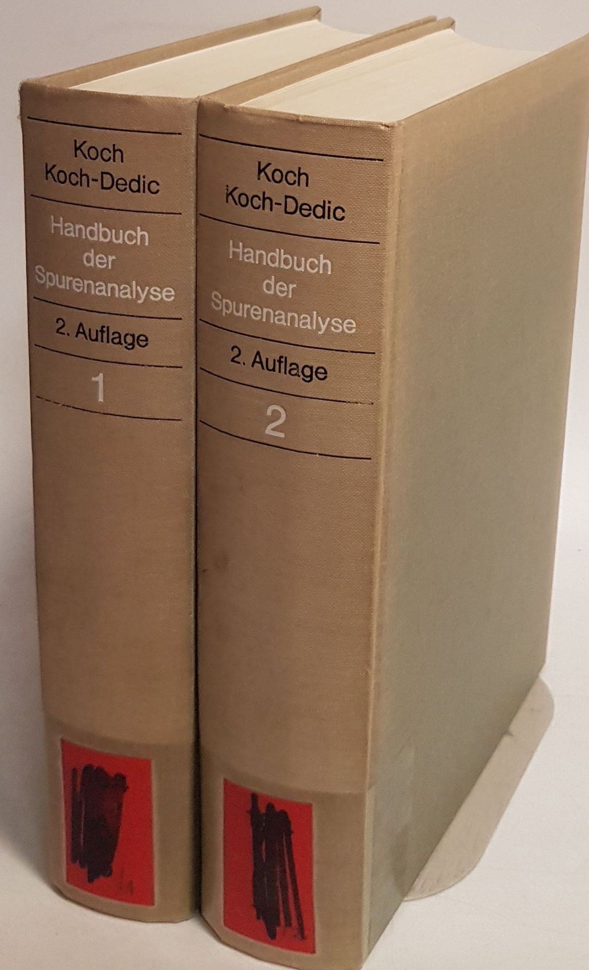Handbuch der Spurenanalyse: die Anreicherung und Bestimmung von Spurenelementen unter Anwendung chemischer, physikalischer und mikrobiolog. Verfahren (2 Teile KOMPLETT)