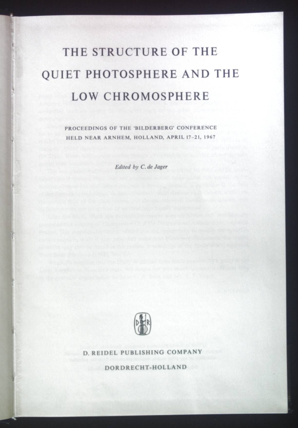 The Structure of the Quiet Photosphere and the low Chromosphere