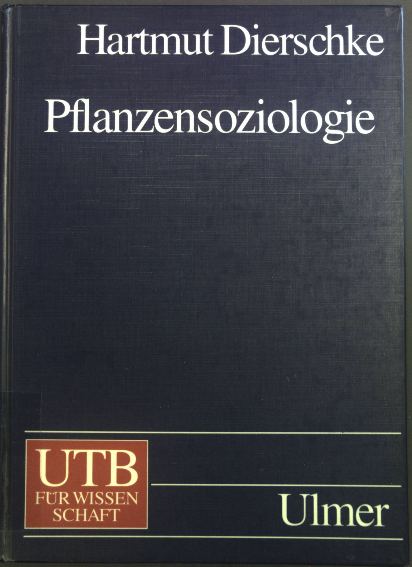 Pflanzensoziologie : Grundlagen und Methoden - 55 Tabellen