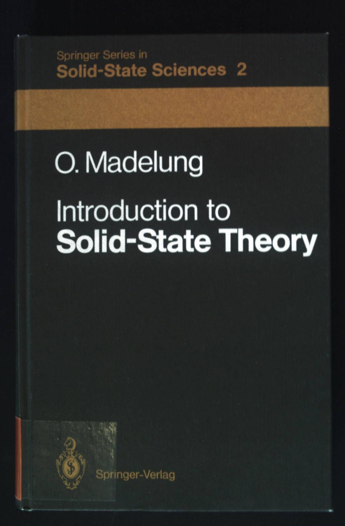 Introduction to Solid-State Theory
