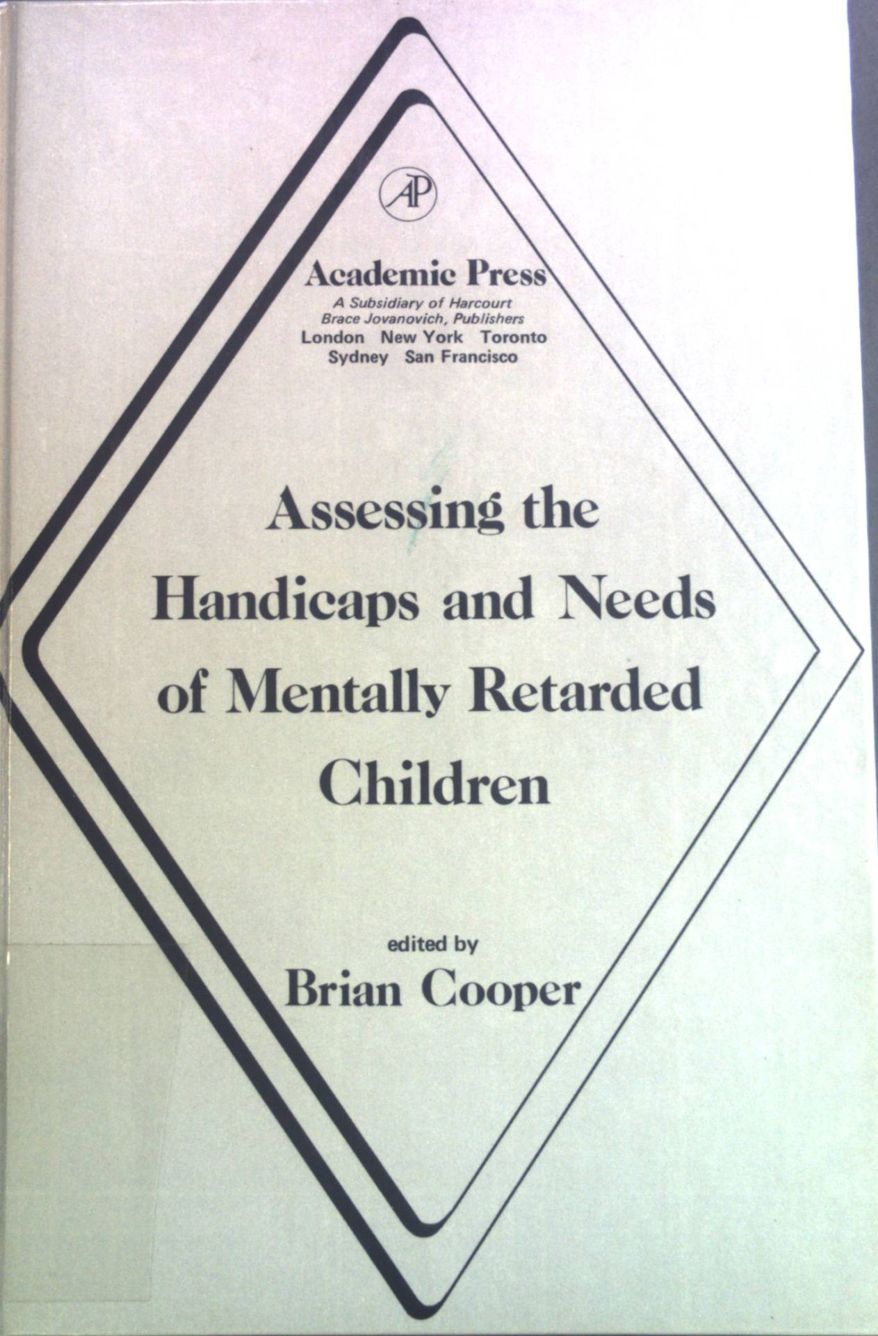Assessing the Handicaps and Needs of Mentally Retarded Children