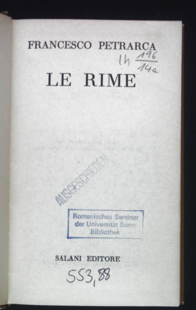Le Rime