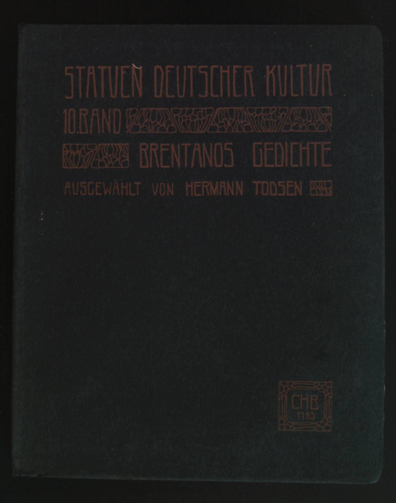 Clemens Brentano Gedichte