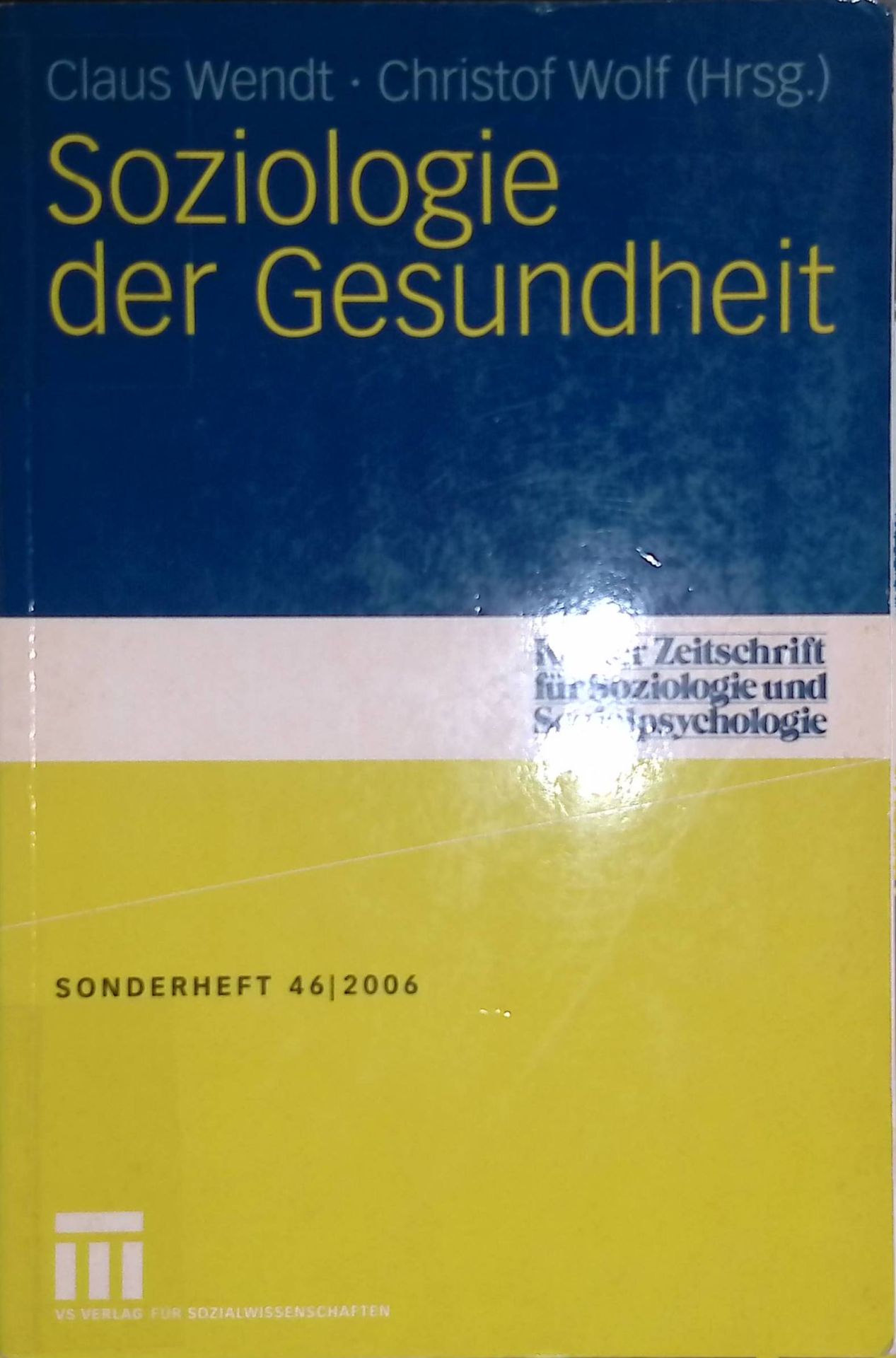 Soziologie der Gesundheit