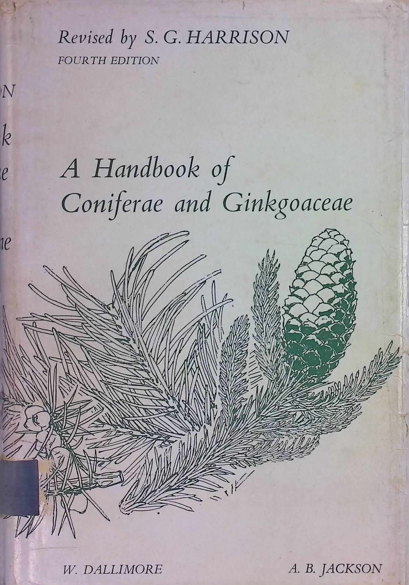 Handbook of Coniferae and Ginkogoaceae