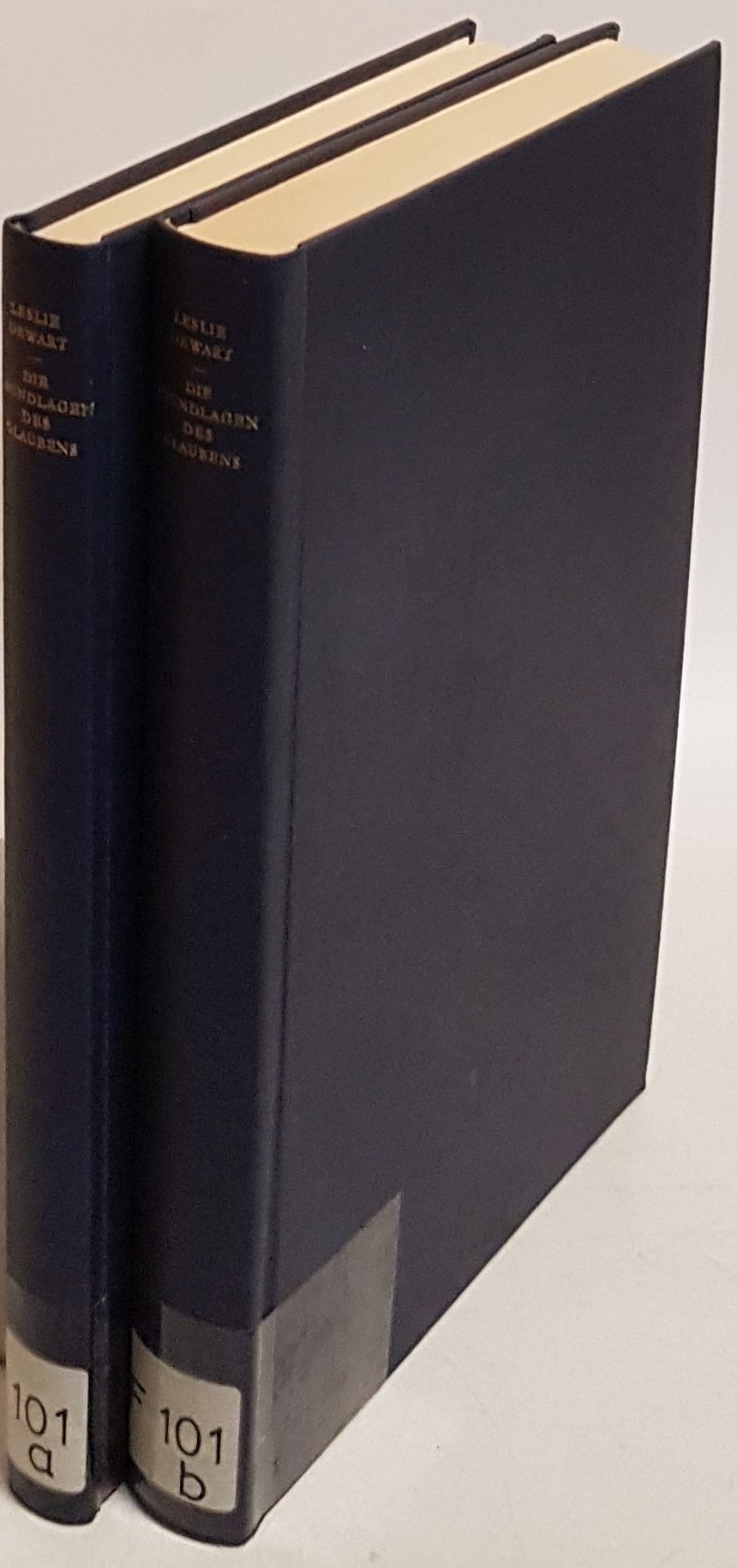 Die Grundlagen des Glaubens (2 Bände KOMPLETT) - Bd.1: Historische Analyse/ Bd.2: Systematische Synthese