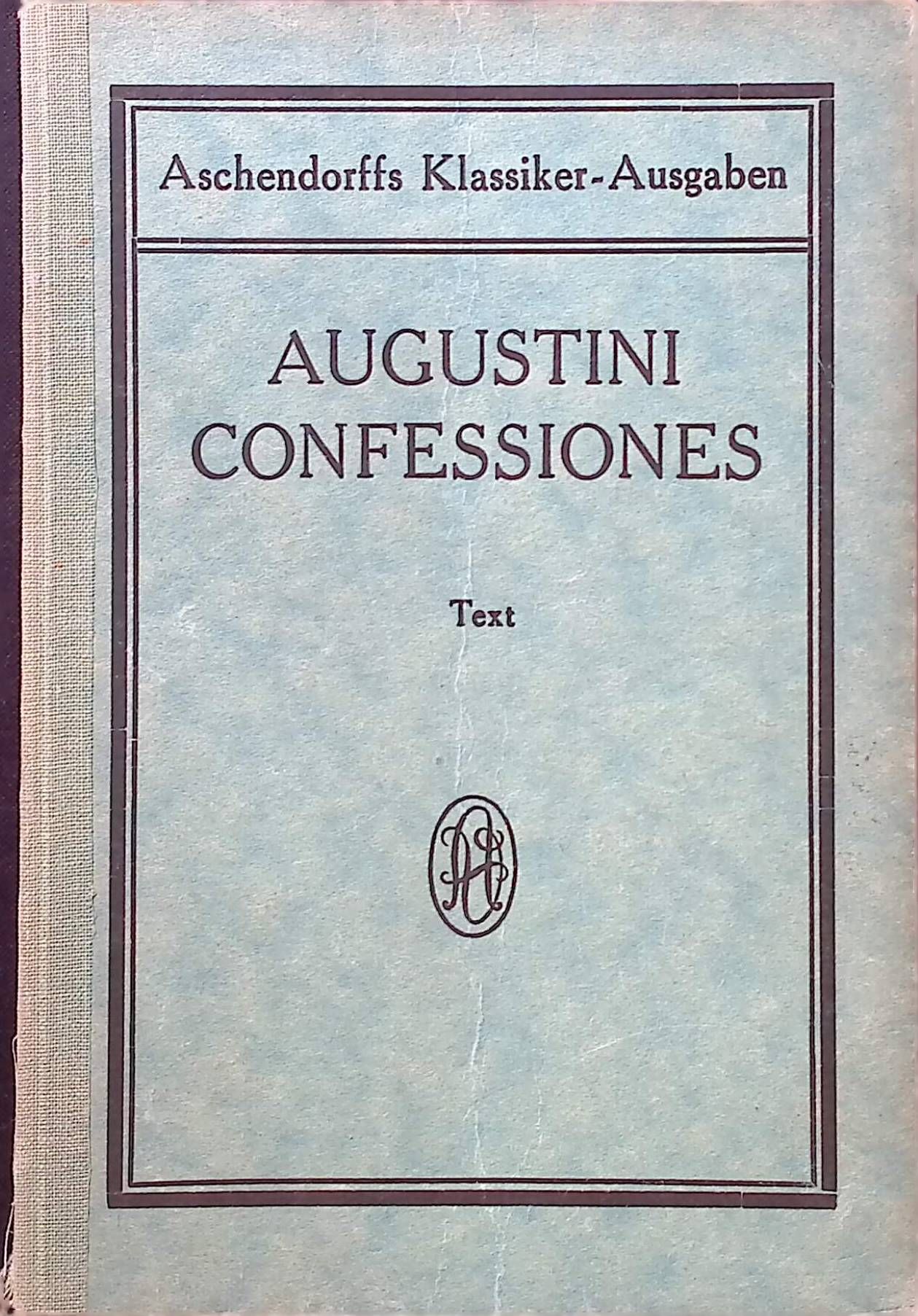 Augustini Confessiones