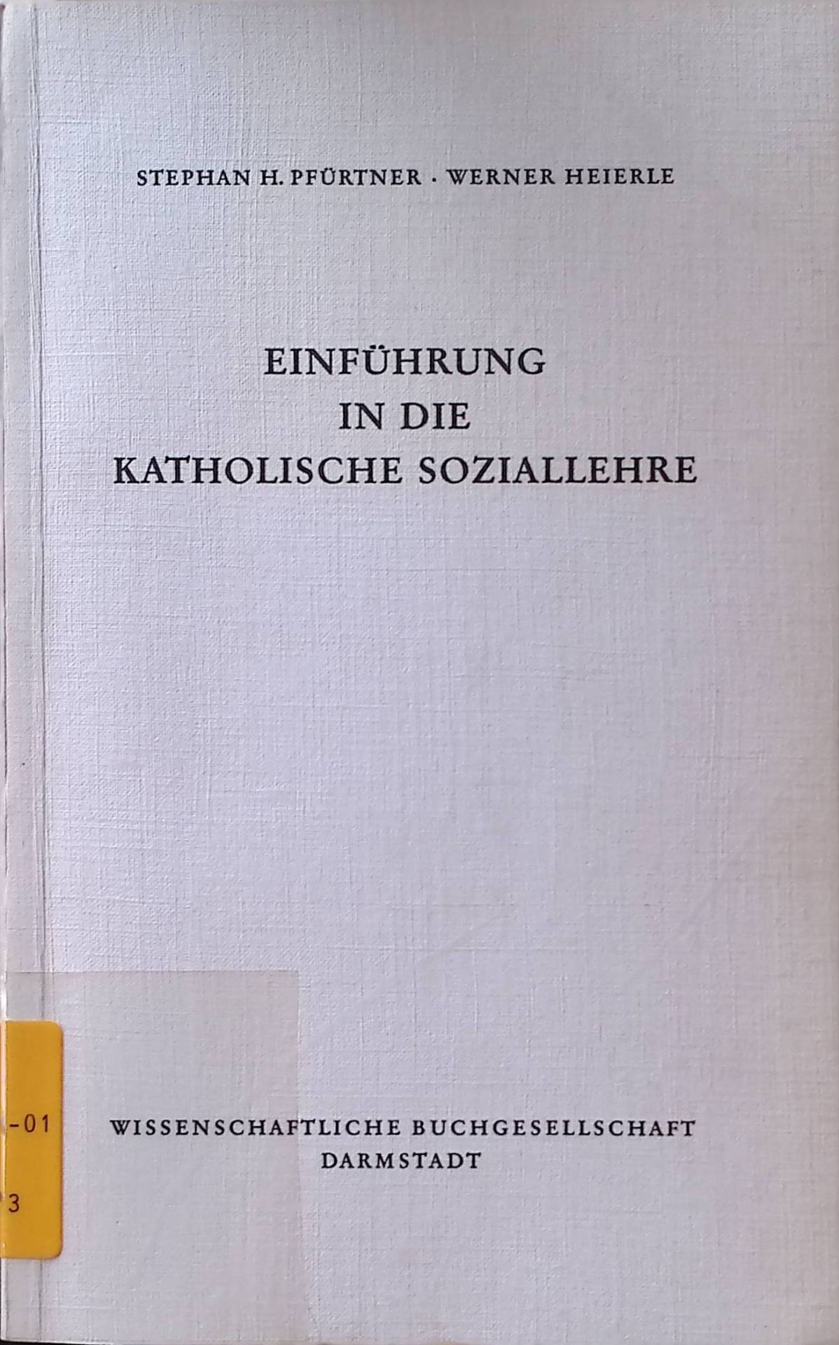 Einführung in die katholische Soziallehre