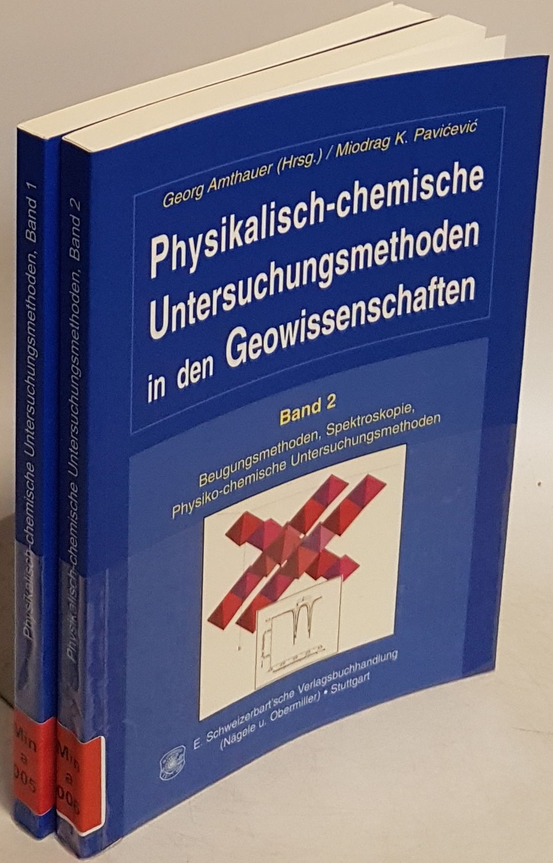 Physikalisch-chemische Untersuchungsmethoden in den Geowissenschaften (2 Bände KOMPLETT) - Bd.1: Mikroskopische, analytische und massenspektrometrische Methoden/ Bd.2: Beugungsmethoden, Spektroskopie, Physiko-chemische Untersuchungsmethoden