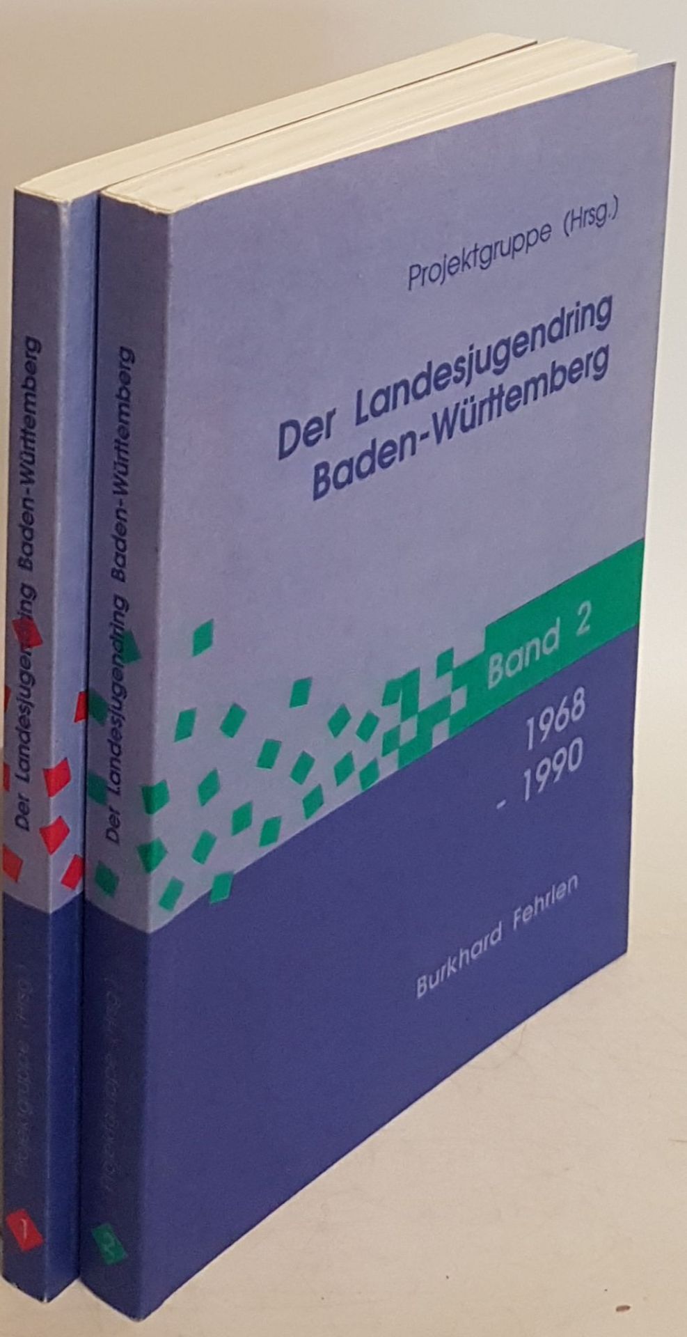 Der Landesjugendring Baden-Württemberg (2 Bände KOMPLETT) - Bd.1: 1952-1967/ Bd.2: 1968-1990