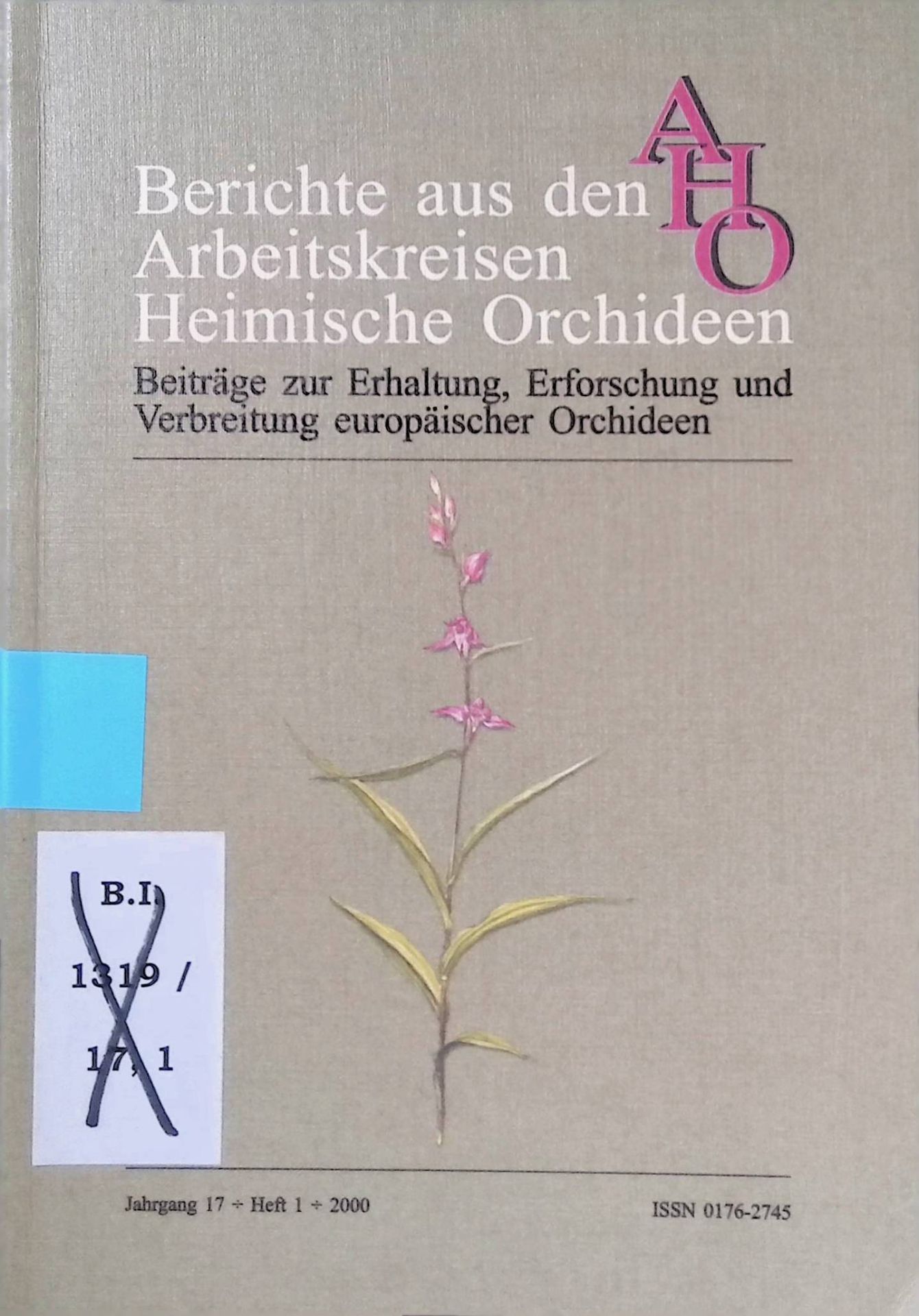 Die Orchideen der St. Arnualer Wiesen in Saarbrücken - in: Berichte aus den Arbeitskreisen Heimische Orchideen : Beiträge zur Erhaltung, Erforschung und Verbreitung europäischer Orchideen. 17. Jahrgang, Heft 1