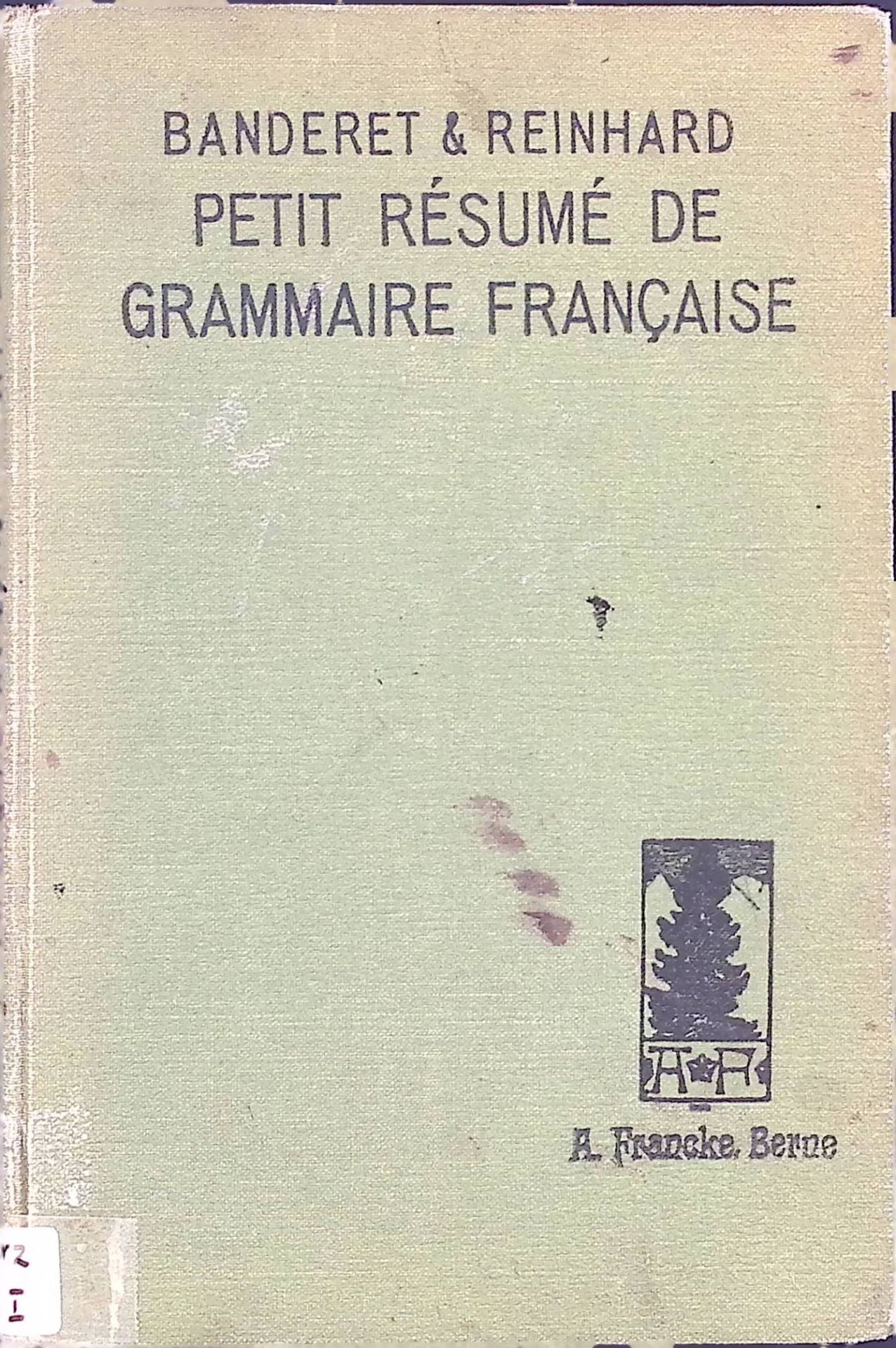 Petit Résumé de Grammaire Francaise