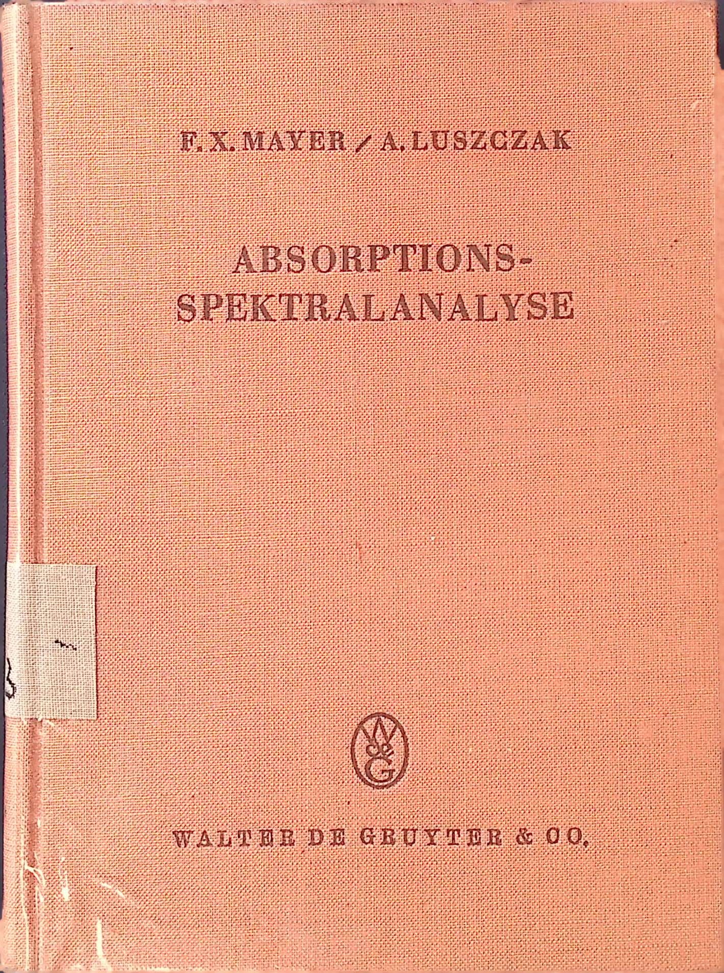 Absorptions-Spektralanalyse
