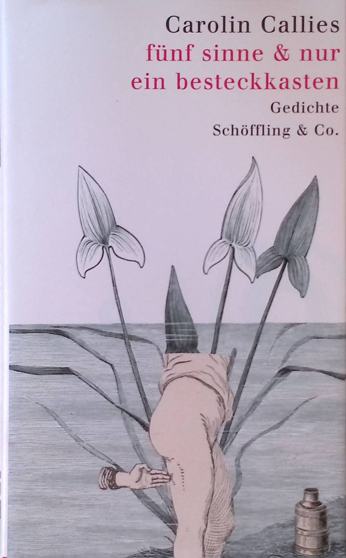 Fünf Sinne & nur ein Besteckkasten : Gedichte. (SIGNIERTES EXEMPLAR)