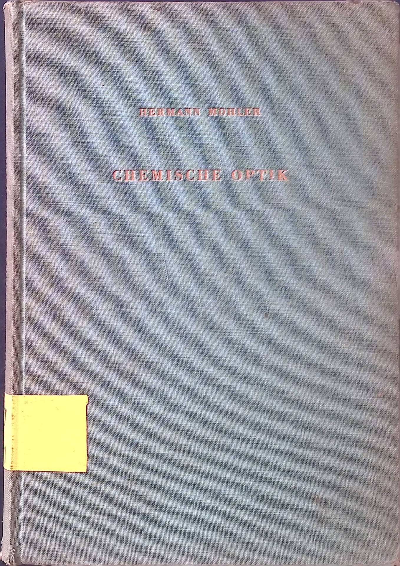 Chemische Optik
