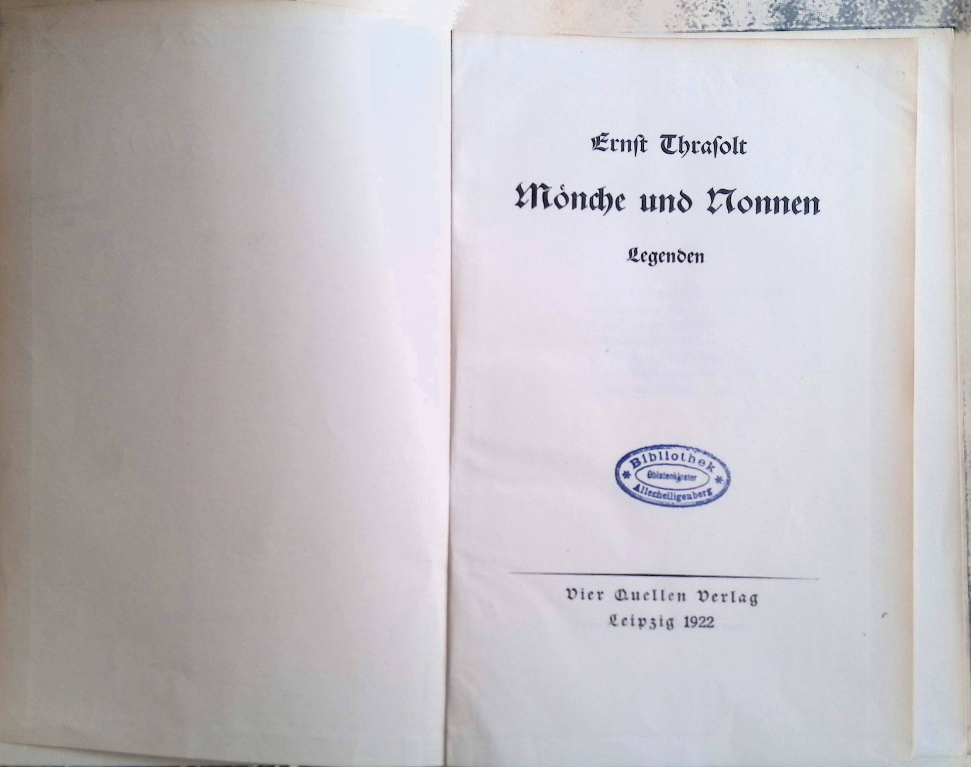 Mönche und Nonnen : Legenden