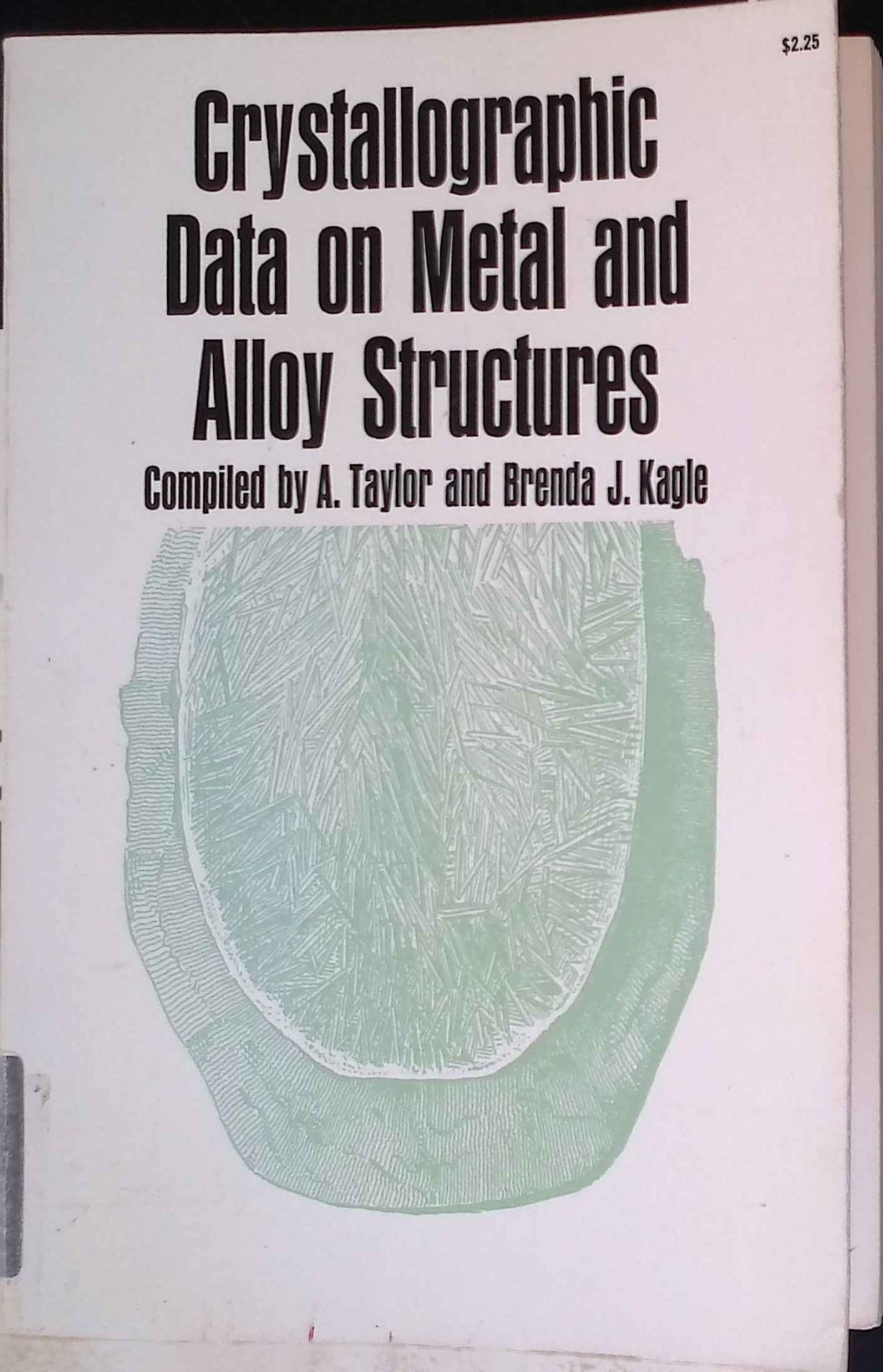 Crystallographic Data on Metal and Alloy Structures