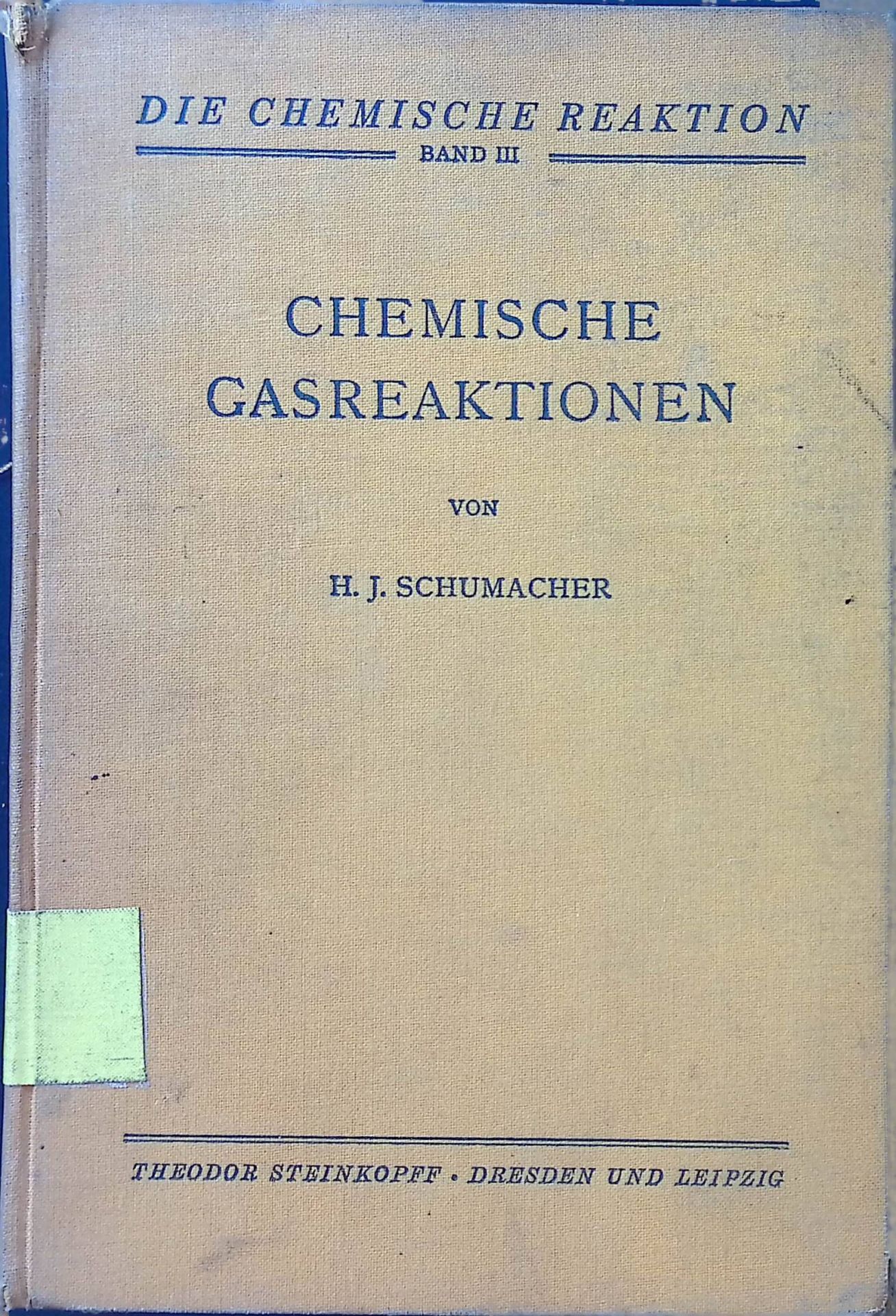 Chemische Gasreaktionen