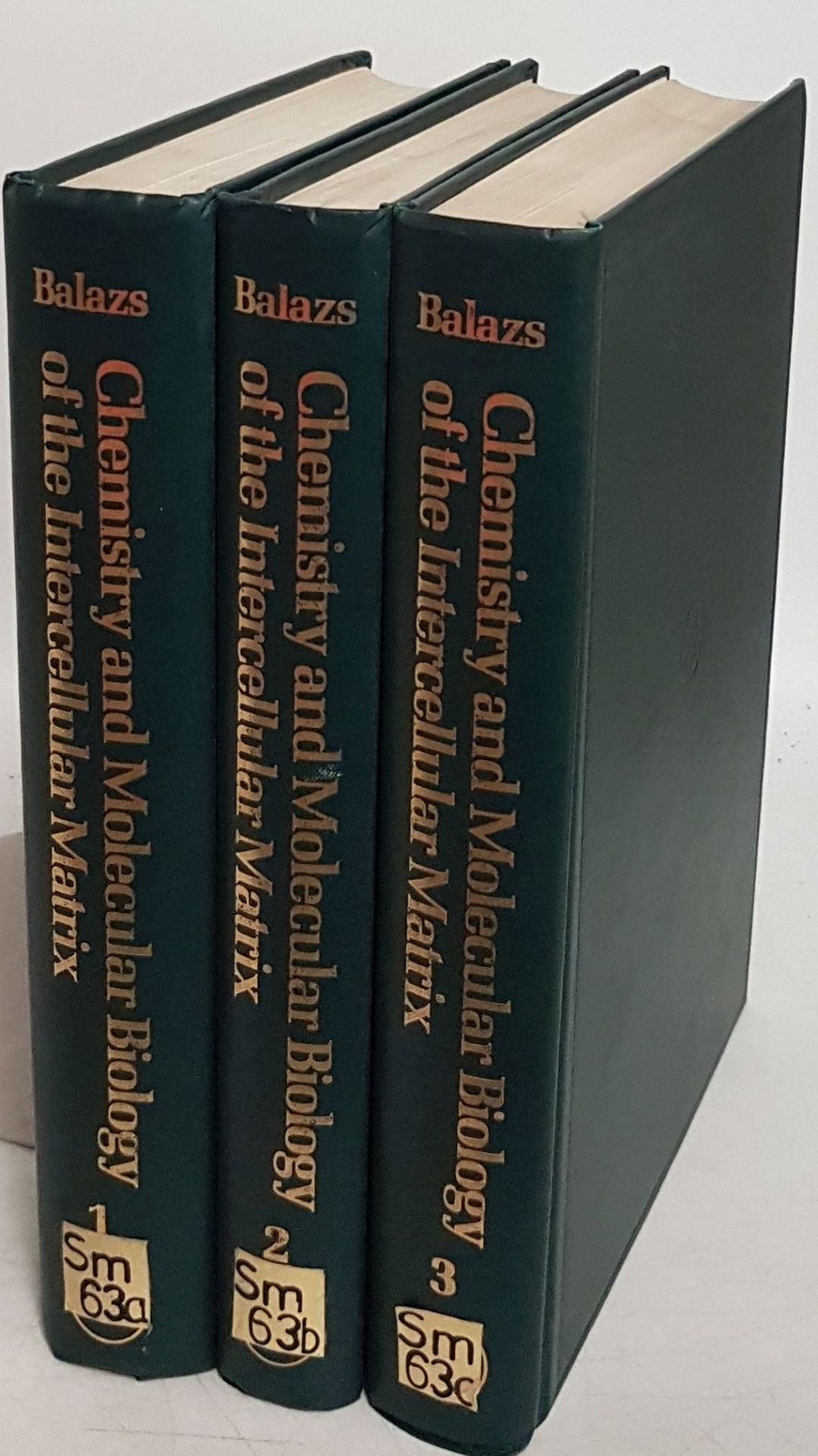 Chemistry and Molecular Biology of the Intercellular Matrix (3 vols./ 3 Bände KOMPLETT) - Vol.I: Collagen, Basal Laminae, Elastin/ Vol.II: Glycosaminoglycans and Proteoglycans/ Vol.III: Structural Organization and Function of the Matrix