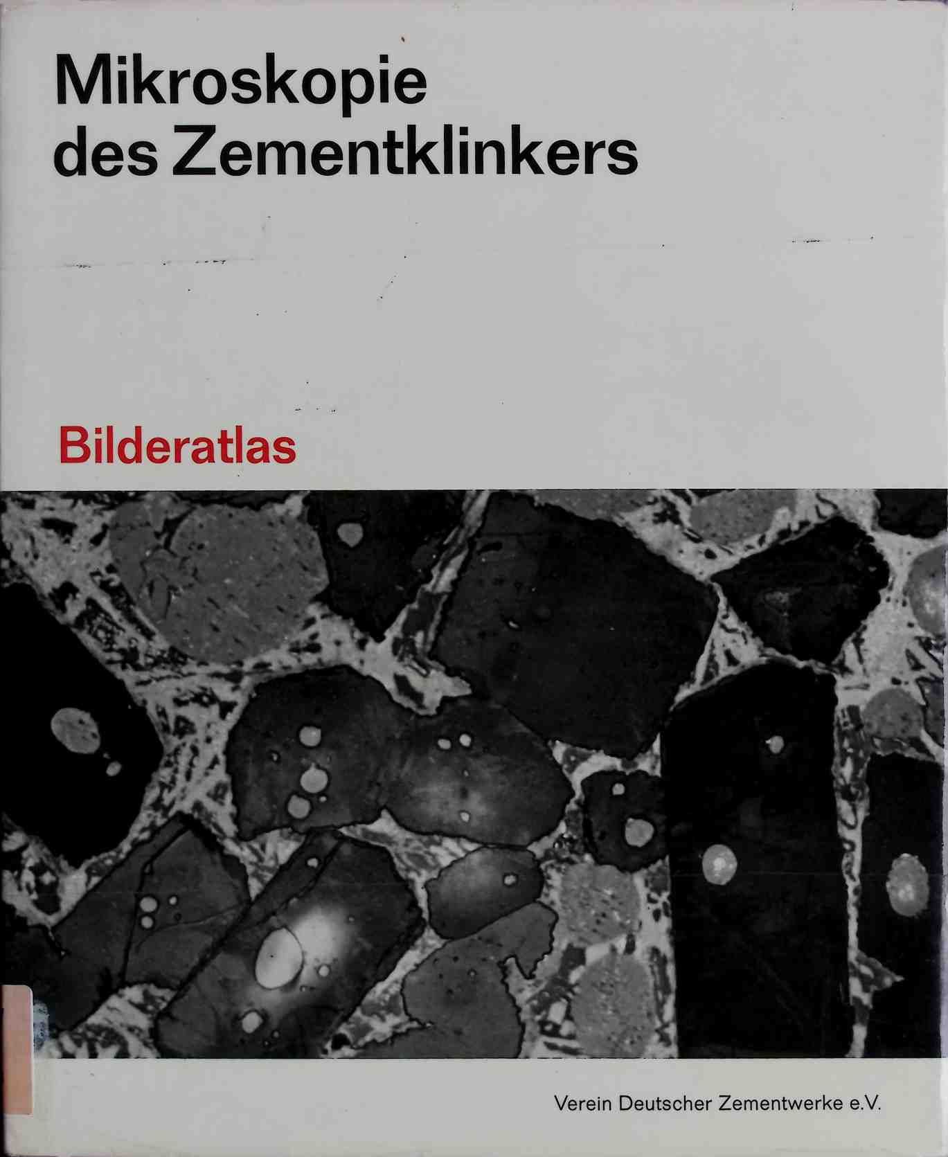Mikroskopie des Zementklinkers : Bilderatlas