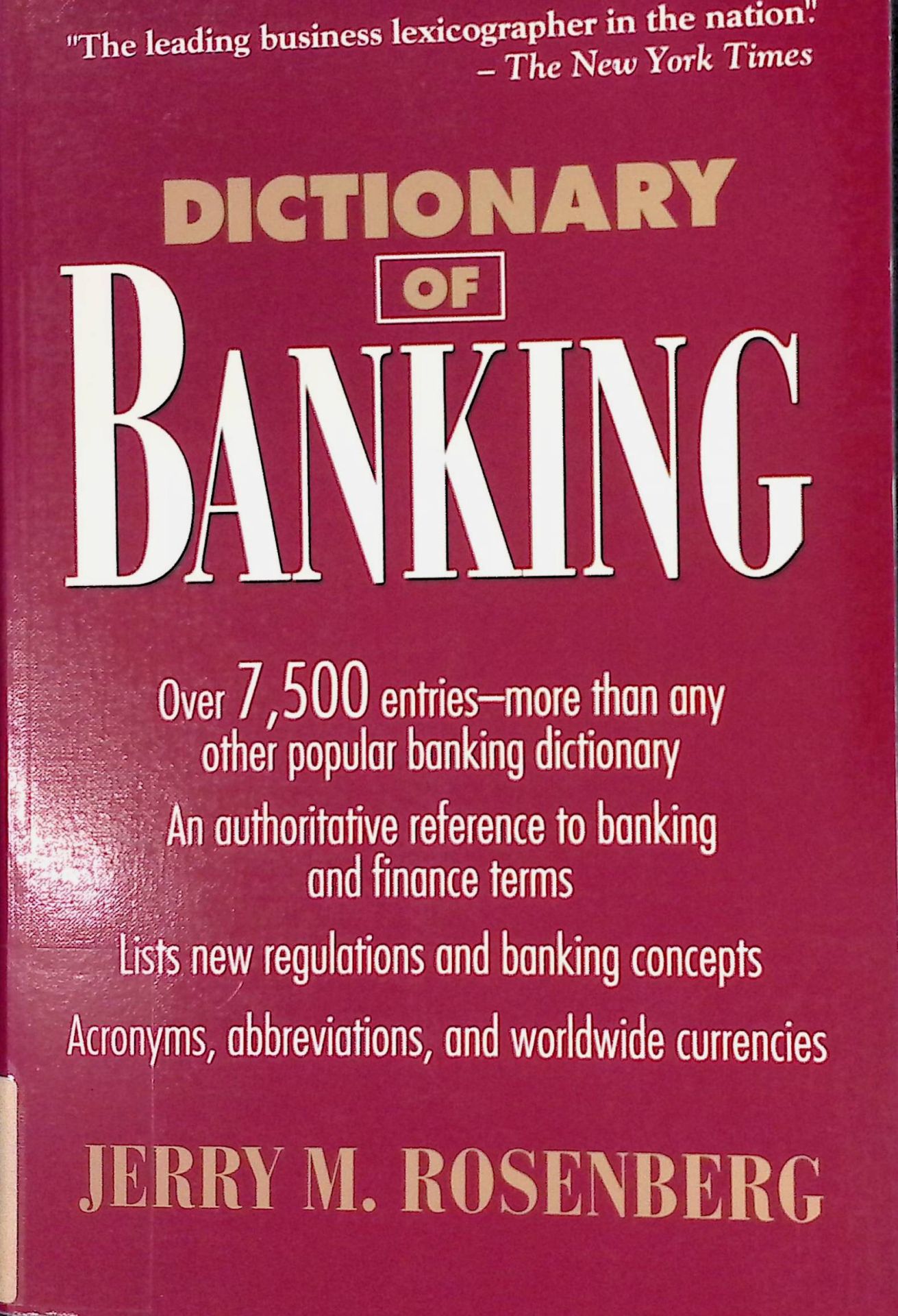 Dictionary of Banking