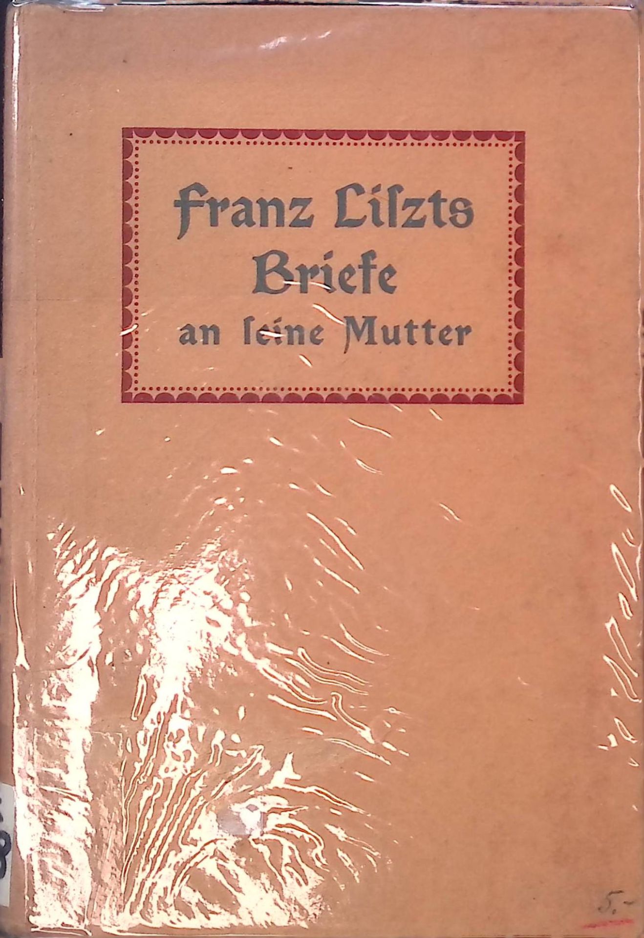 Franz Liszts Briefe an seine Mutter