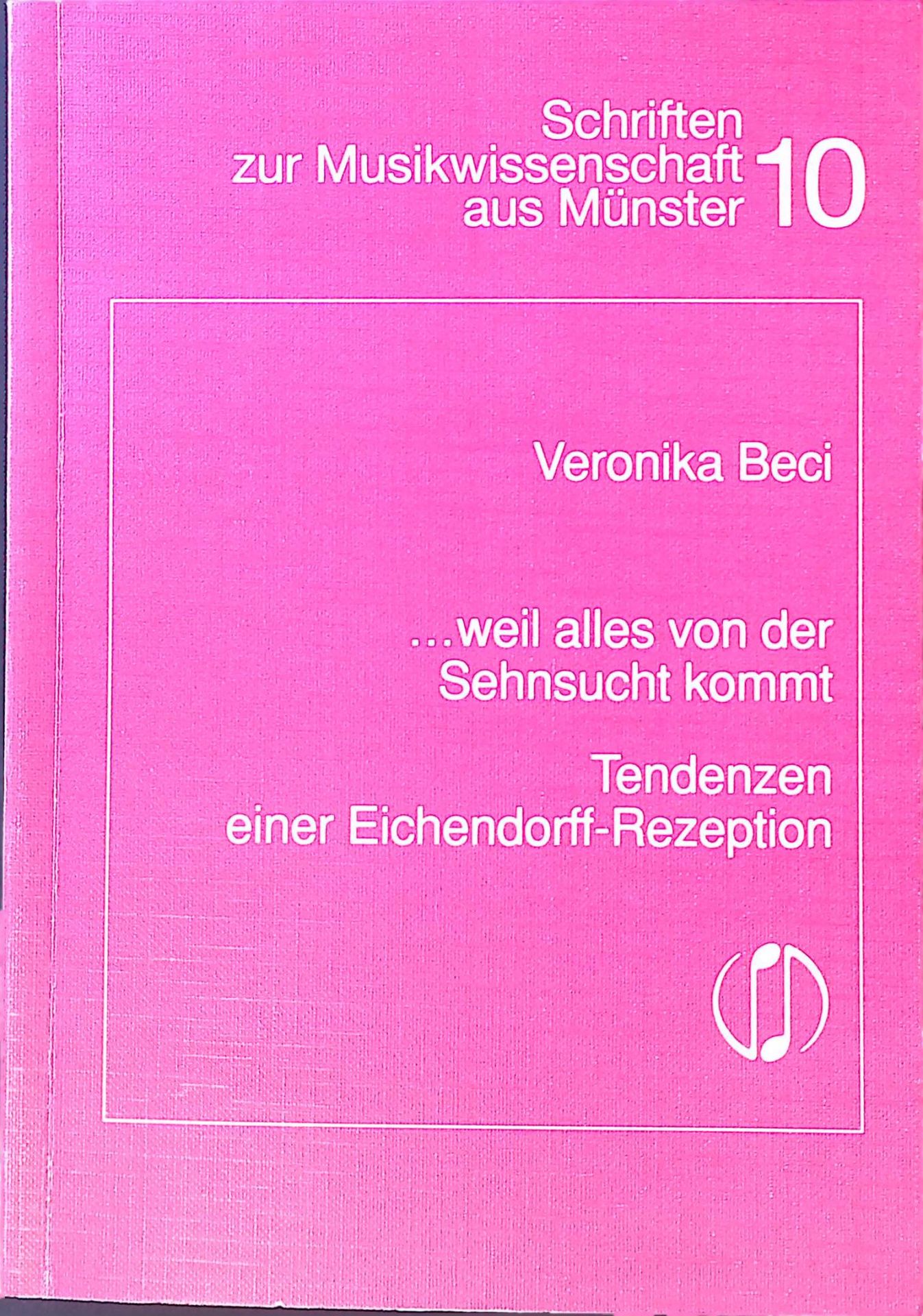 weil alles von der Sehnsucht kommt : Tendenzen einer Eichendorff-Rezeption durch das Lied - 1850 - 1910