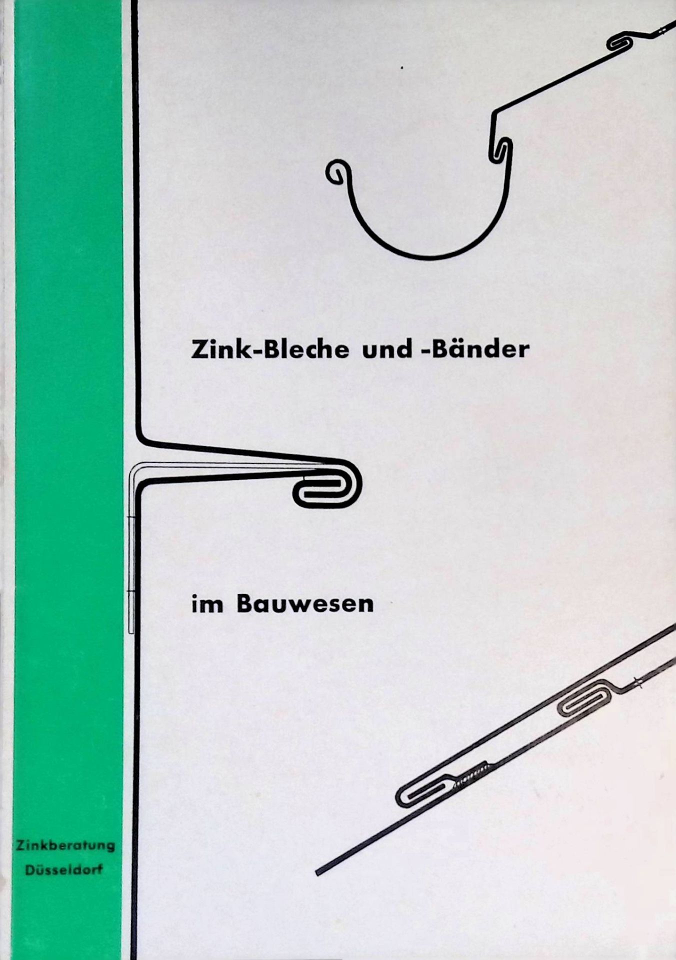 Zink-Bleche und -Bänder im Bauwesen