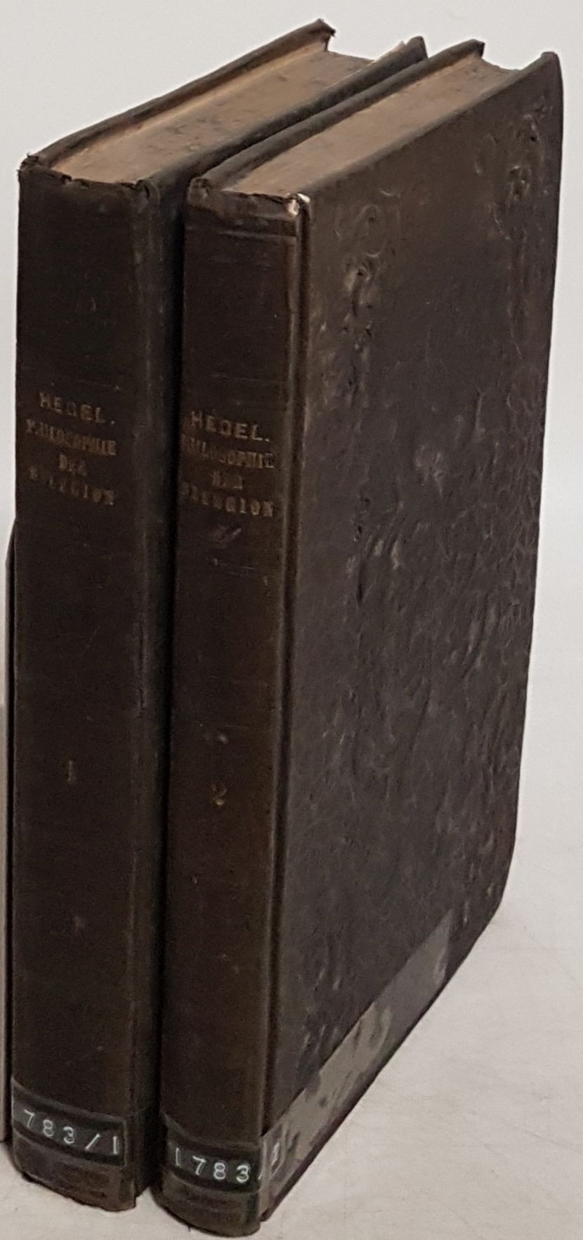 Georg Wilhelm Friedrich Hegel's Vorlesungen über die Philosophie der Religion (2 Bände KOMPLETT) - nebst einer Schrift über die Beweise vom Daseyn Gottes)
