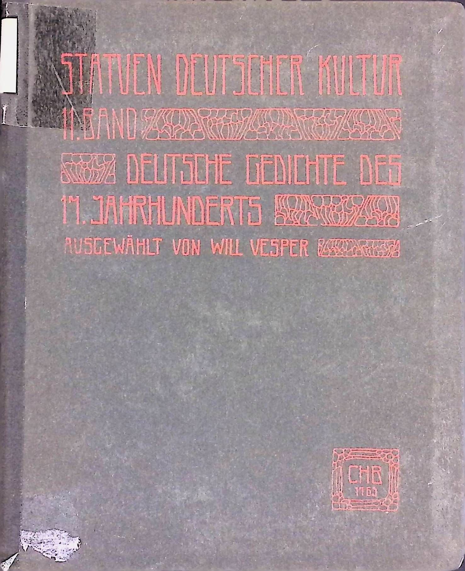 Deutsche Gedichte des 17. Jahrhunderts