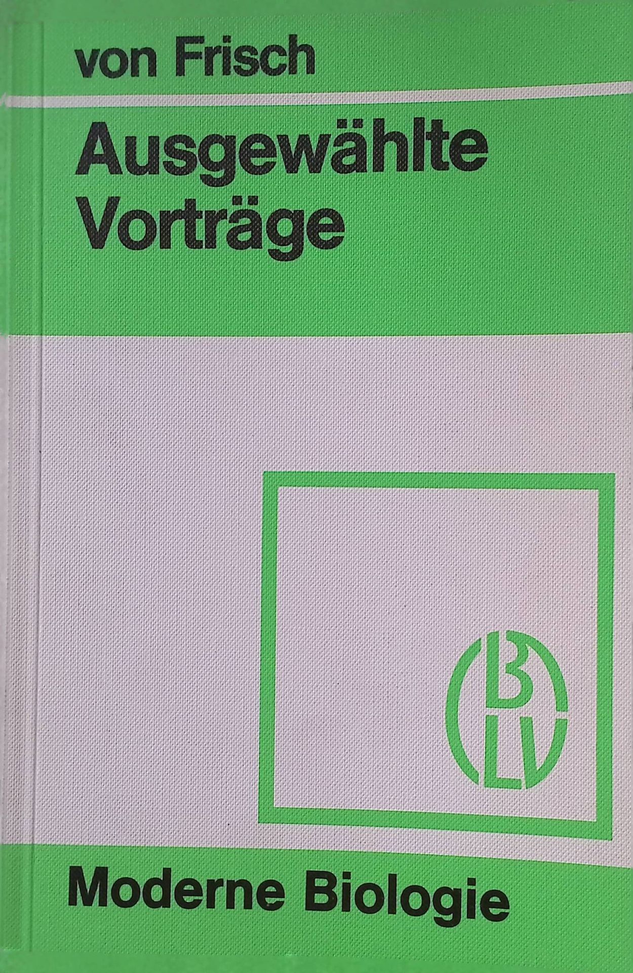 Über das Parietalorgan der Fische als funktionierendes Organ -in: Ausgewählte Vorträge : 1911 - 1969