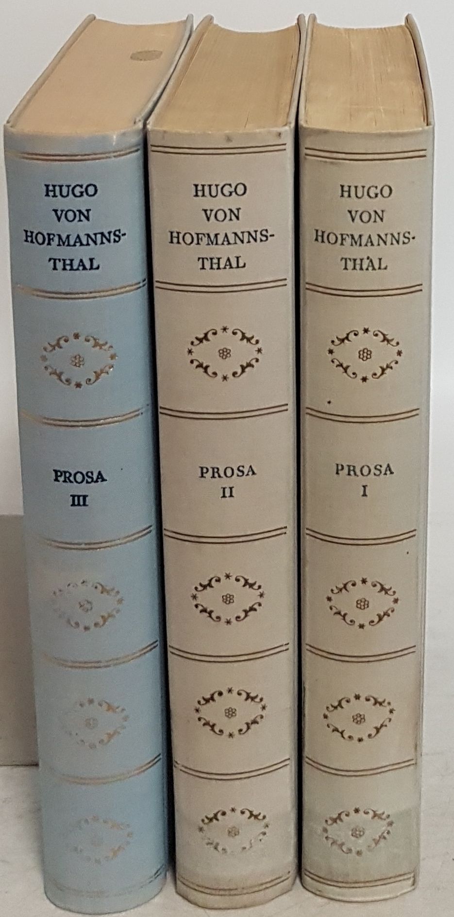 Prosa (3 Bände von 4) - hier vorhanden: Bd.I-III