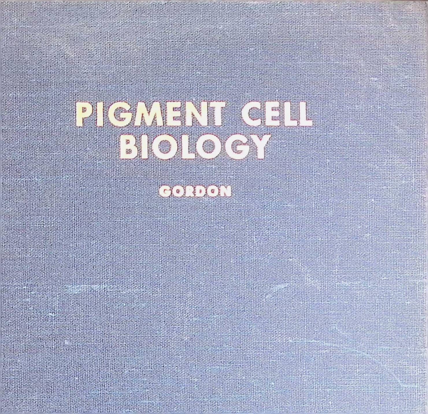 Pigment Cell Biology