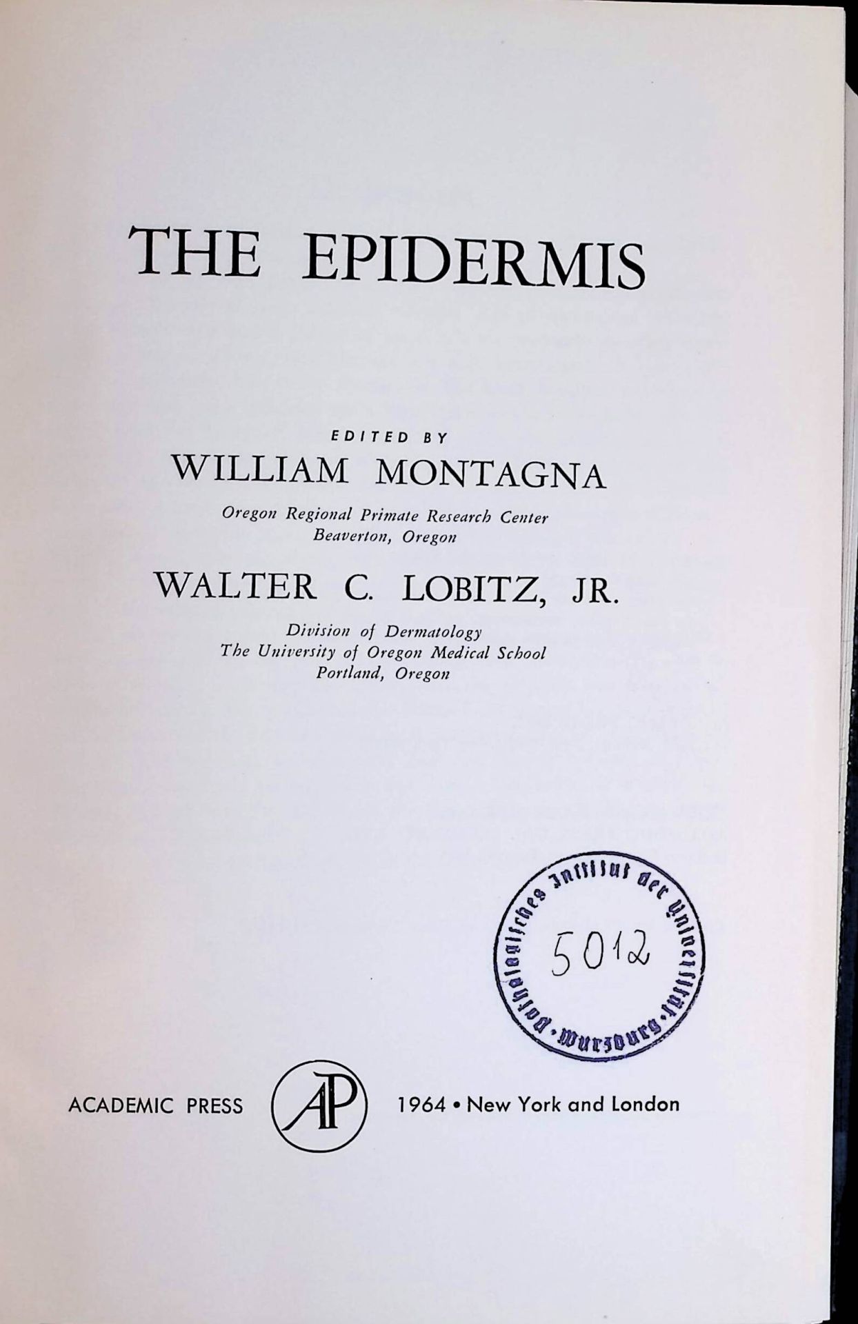 The Epidermis